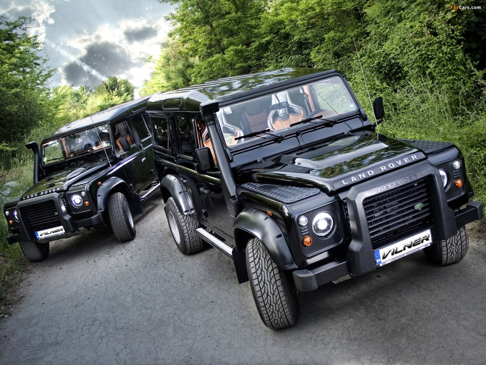 Vilner Studio Land Rover Defender The Twins 2011 photos (1600 x 1200)