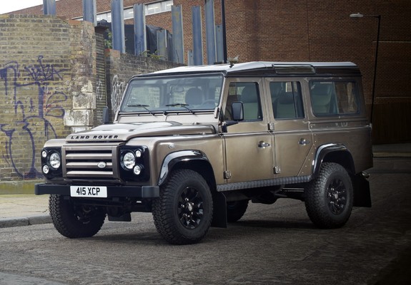 Land Rover Defender 110 Station Wagon Raw 2011 wallpapers