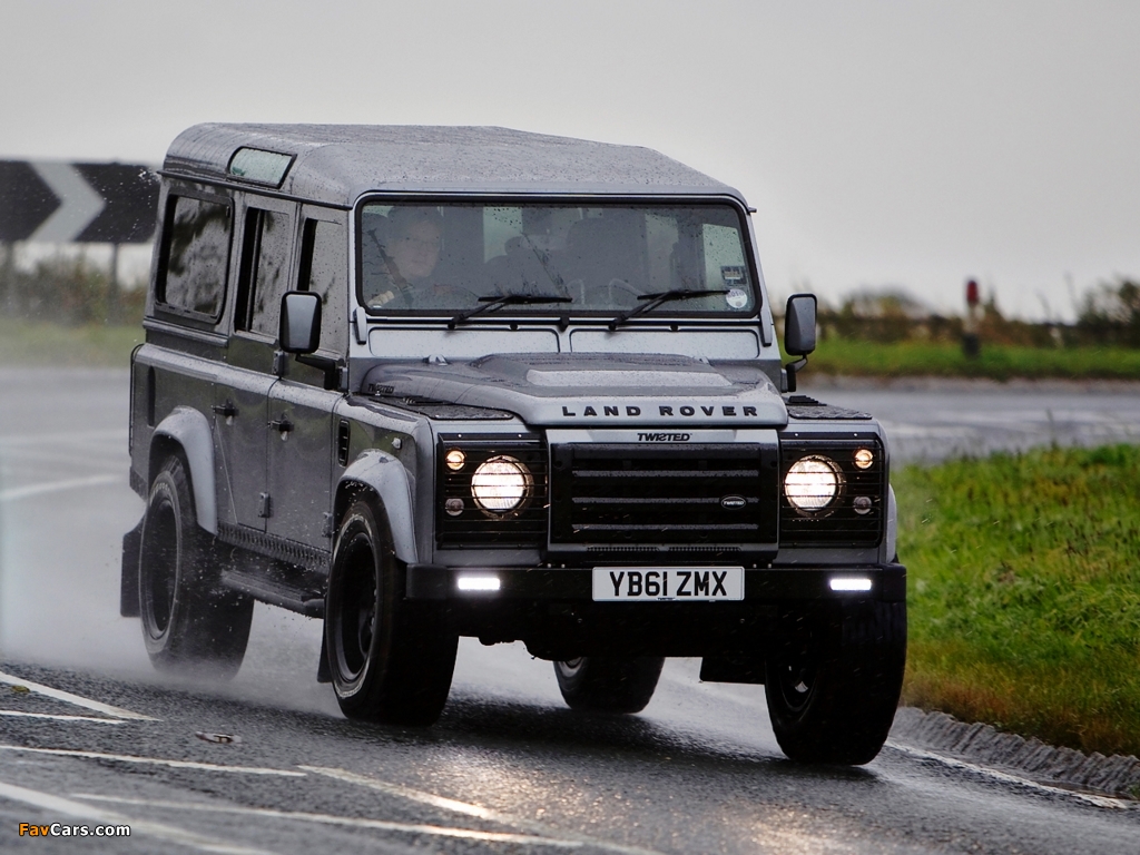 Twisted Land Rover Defender 110 Station Wagon French Edition 2012 photos (1024 x 768)