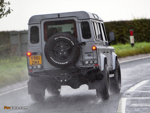 Twisted Land Rover Defender 110 Station Wagon French Edition 2012 wallpapers (640 x 480)