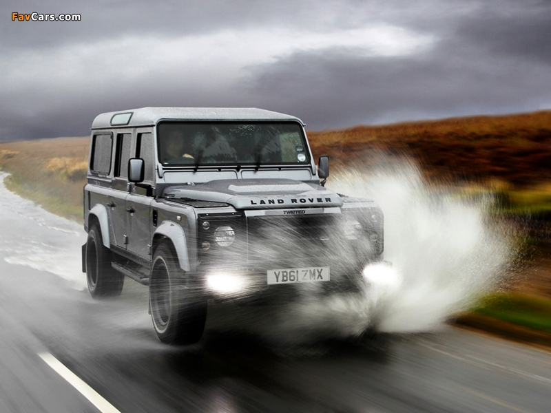 Twisted Land Rover Defender 110 Station Wagon French Edition 2012 wallpapers (800 x 600)
