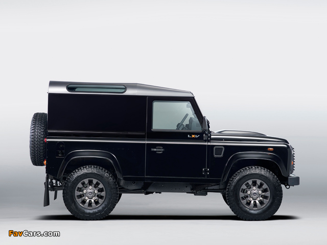Land Rover Defender 90 LXV 2013 pictures (640 x 480)