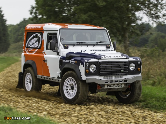 Land Rover Defender Challenge Car 2014 images (640 x 480)