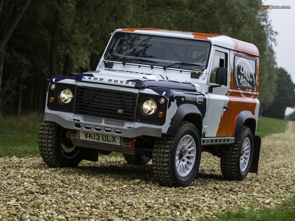 Land Rover Defender Challenge Car 2014 wallpapers (1024 x 768)