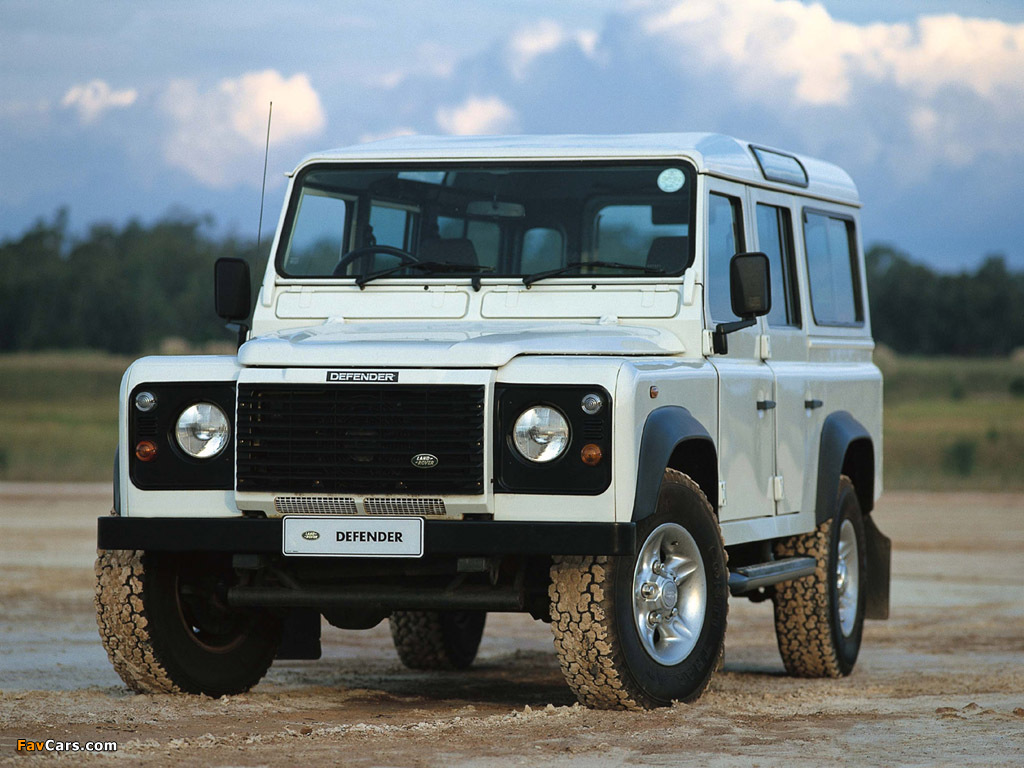 Land Rover Defender 110 Station Wagon 1990–2007 wallpapers (1024 x 768)