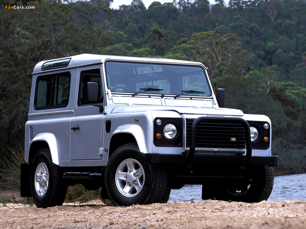 Photos of Land Rover Defender 90 Station Wagon AU-spec 1990–2007 (1024 x 768)