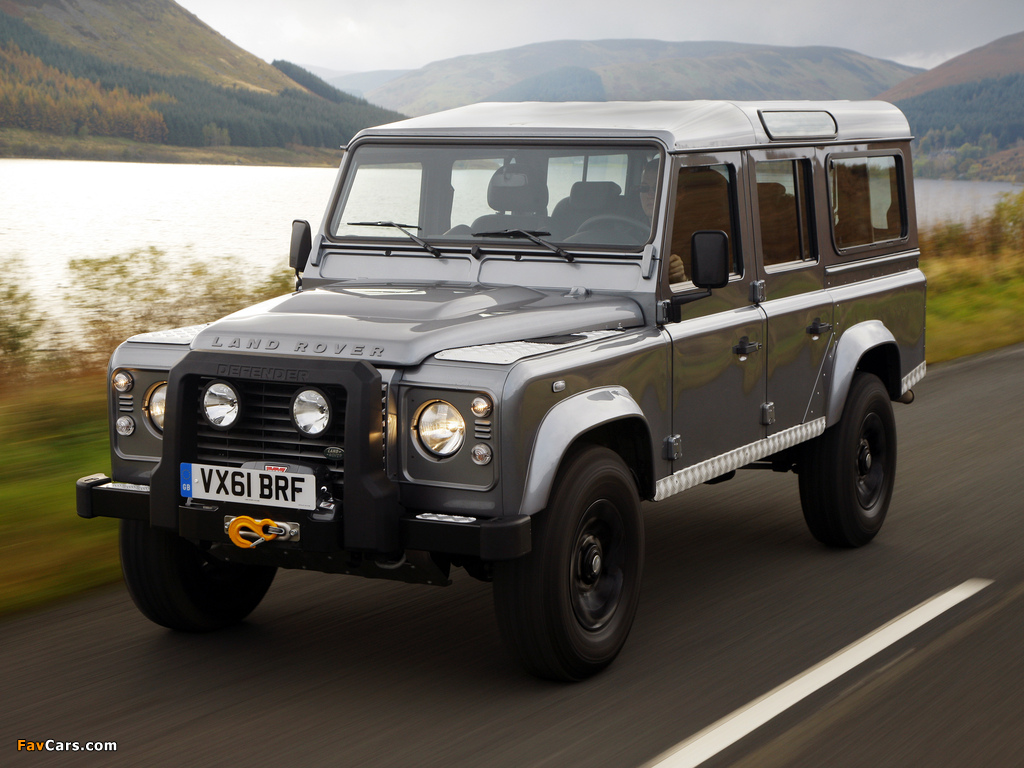 Photos of Land Rover Defender 110 Station Wagon EU-spec 2007 (1024 x 768)