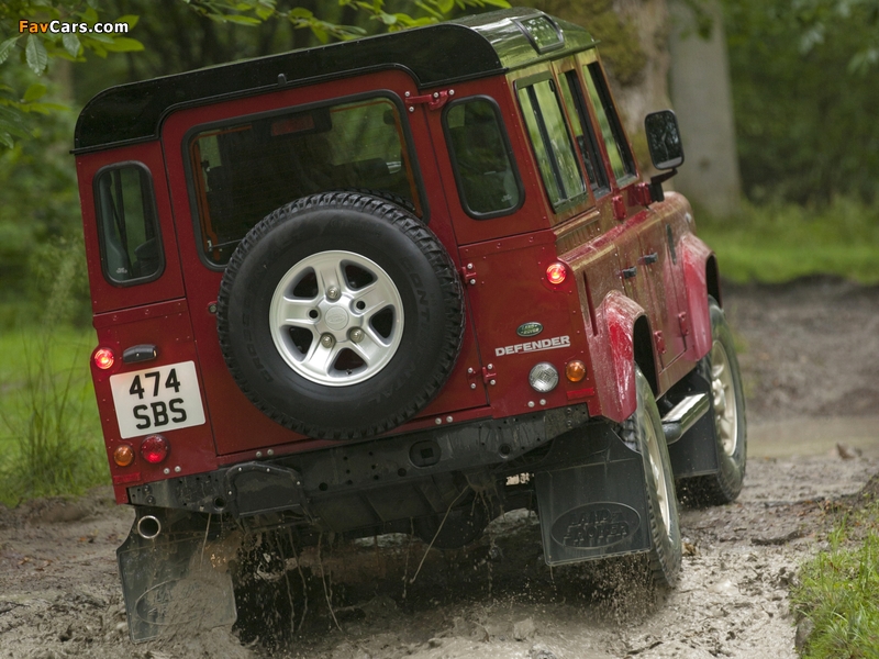 Photos of Land Rover Defender 110 Station Wagon EU-spec 2007 (800 x 600)