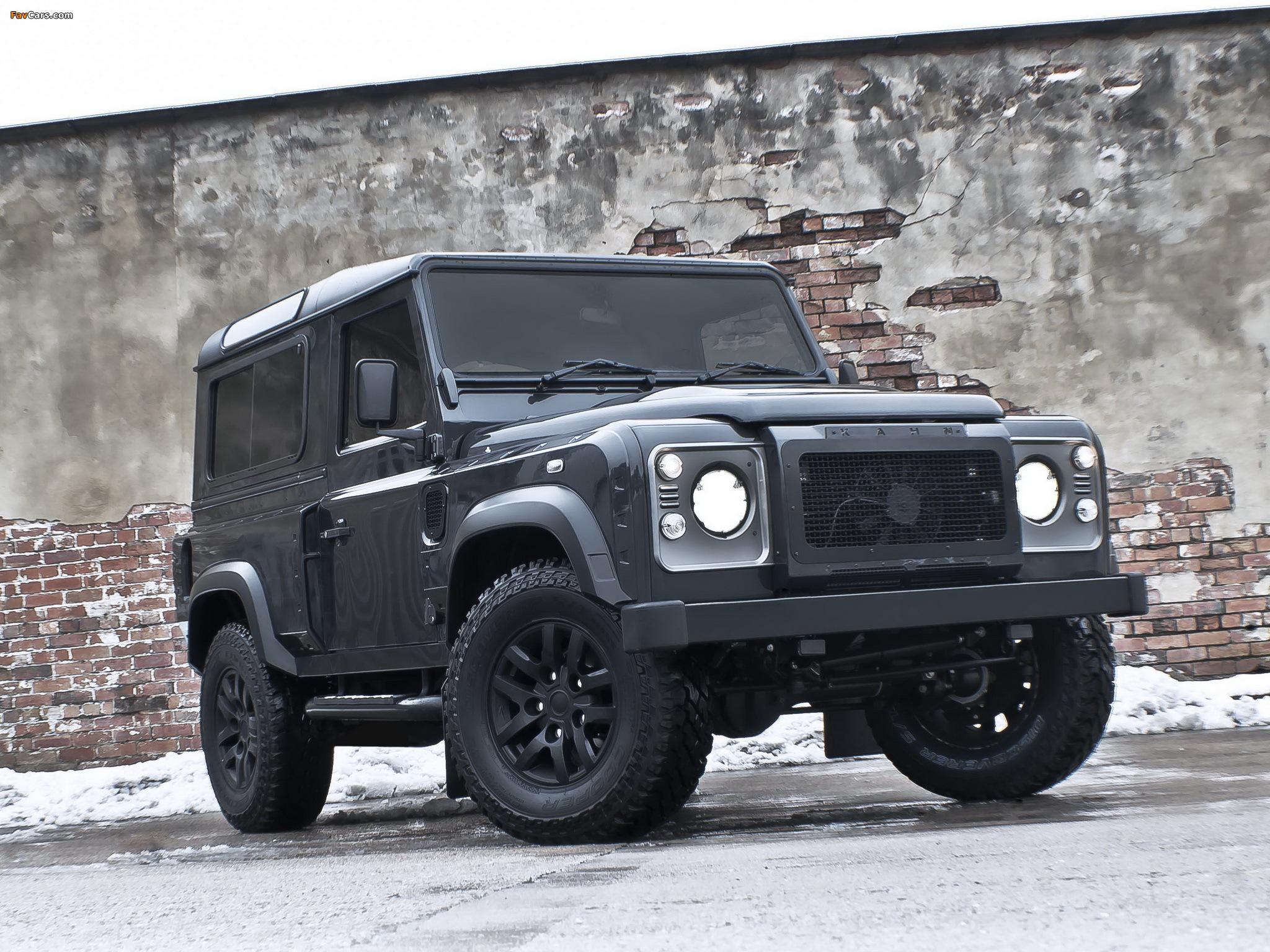 Photos of Project Kahn Land Rover Defender 90 Military Edition 2012 (2048 x 1536)