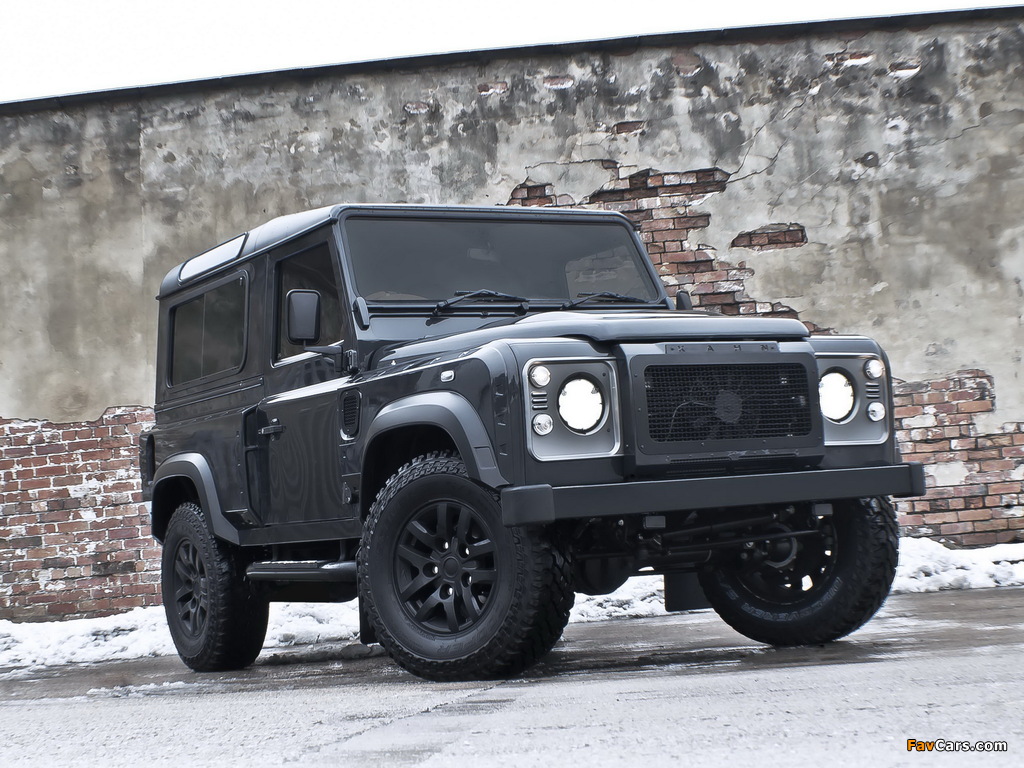 Photos of Project Kahn Land Rover Defender 90 Military Edition 2012 (1024 x 768)