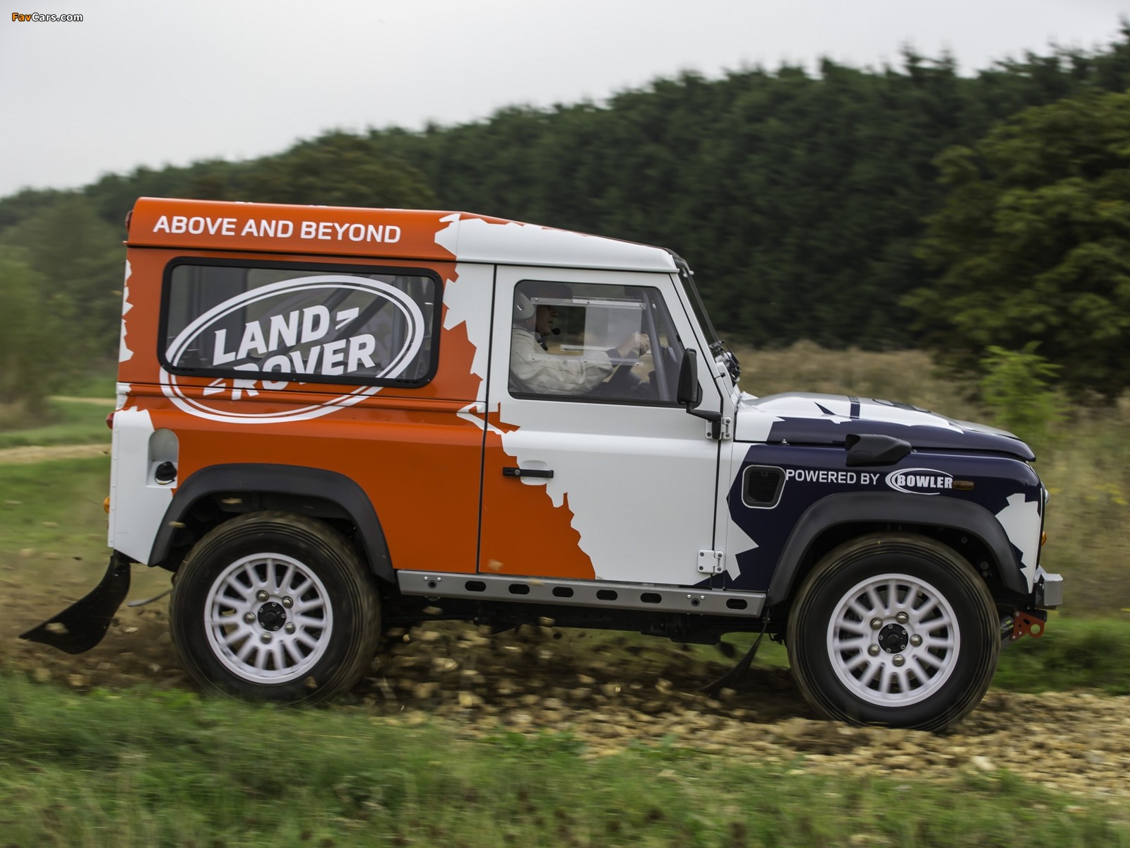 Photos of Land Rover Defender Challenge Car 2014 (1600 x 1200)