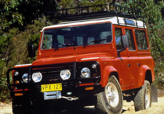 Pictures of Land Rover Defender 110 Station Wagon AU-spec 1990–2007