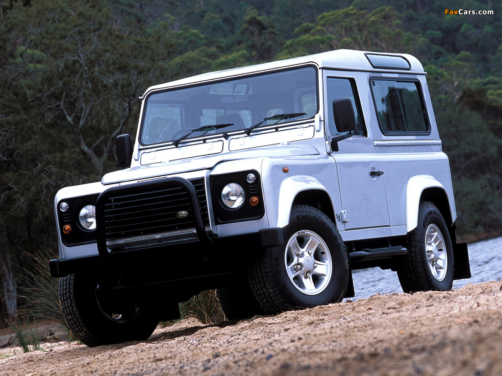 Pictures of Land Rover Defender 90 Station Wagon AU-spec 1990–2007 (1024 x 768)