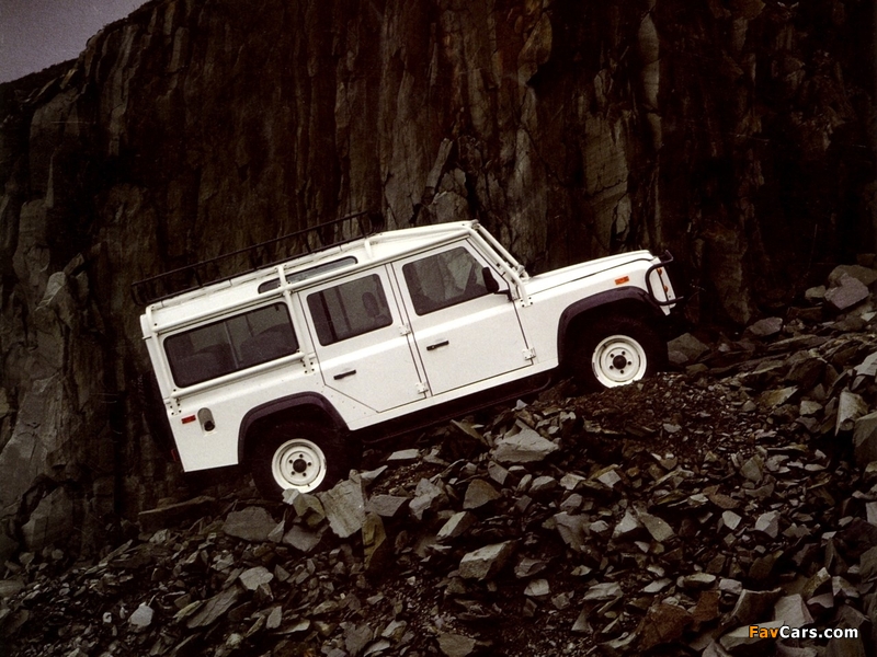 Pictures of Land Rover Defender 110 NAS Station Wagon 1993–97 (800 x 600)