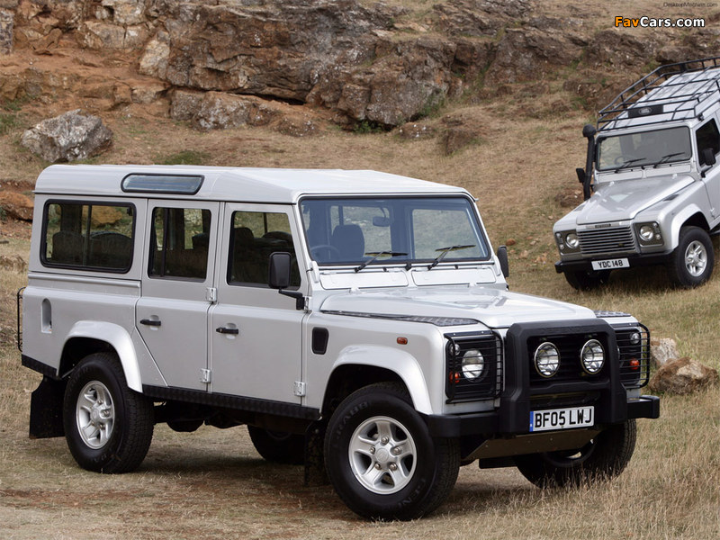 Pictures of Land Rover Defender Silver Limited Edition 2005 (800 x 600)