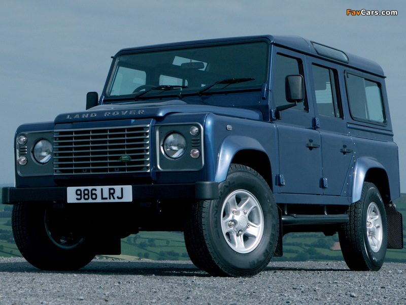 Pictures of Land Rover Defender 110 Station Wagon UK-spec 2007 (800 x 600)