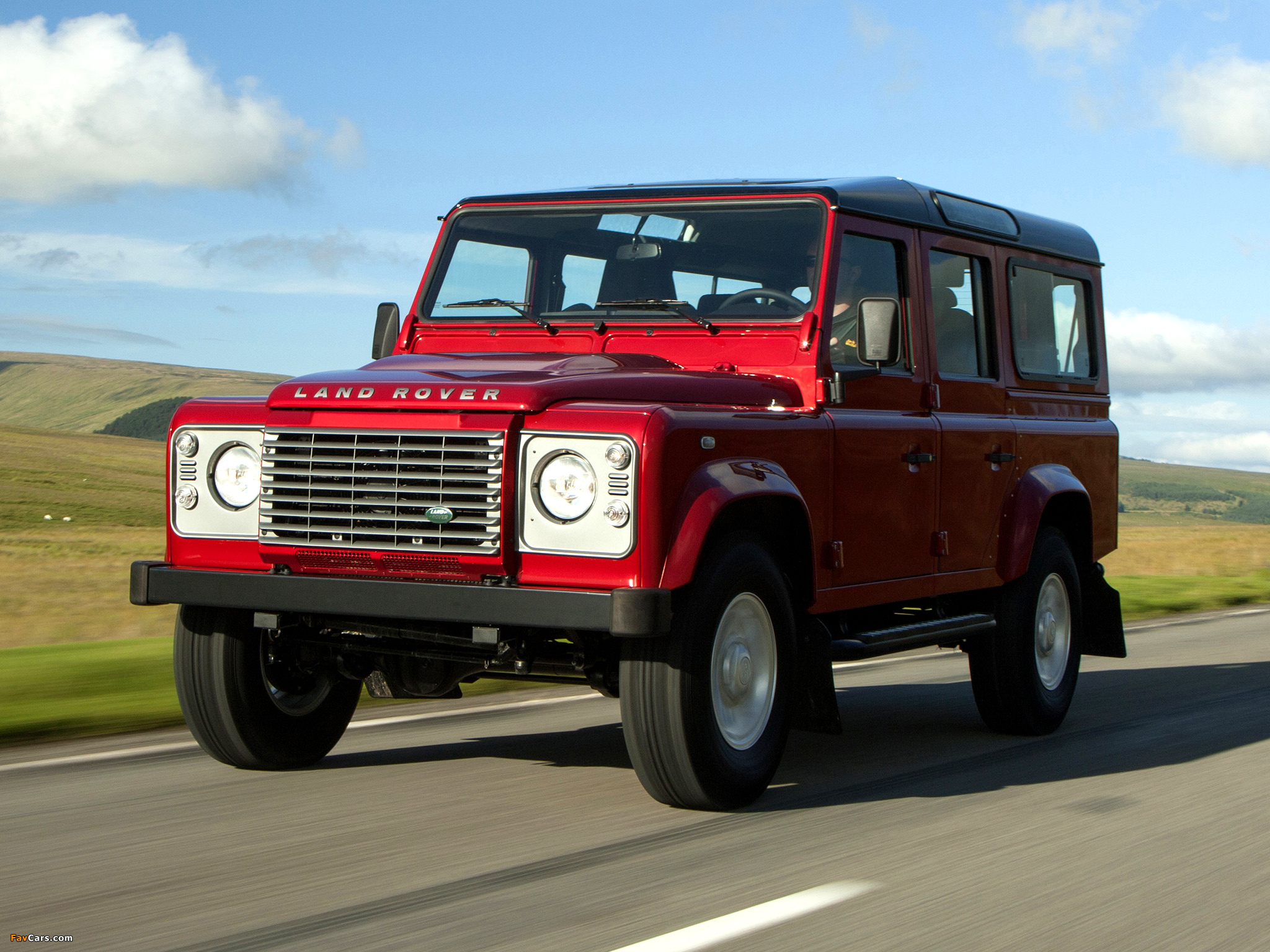 Pictures of Land Rover Defender 110 Station Wagon EU-spec 2007 (2048 x 1536)