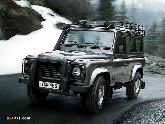 Pictures of Land Rover Defender 90 Station Wagon EU-spec 2007 (640 x 480)