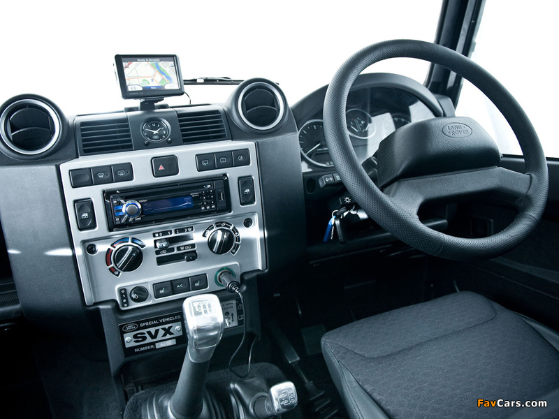 Pictures of Land Rover Defender 110 SVX RHD 2008 (800 x 600)