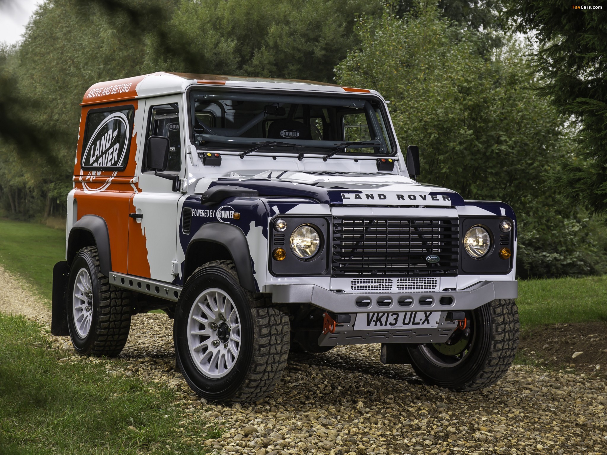Pictures of Land Rover Defender Challenge Car 2014 (2048 x 1536)