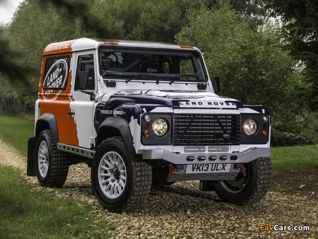 Pictures of Land Rover Defender Challenge Car 2014 (640 x 480)