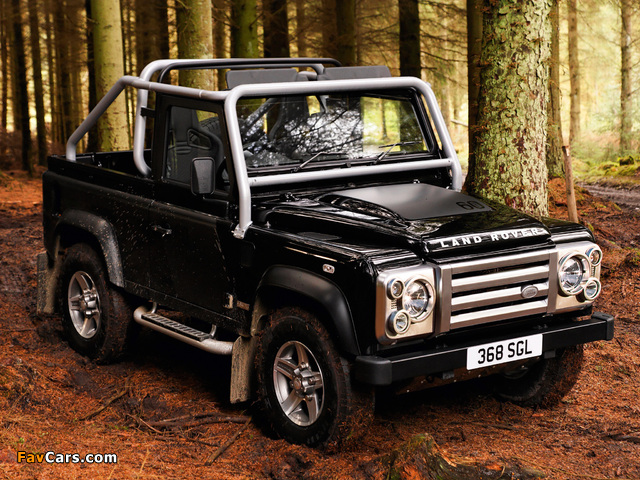 Pictures of Land Rover Defender 90 SVX 2008 (640 x 480)