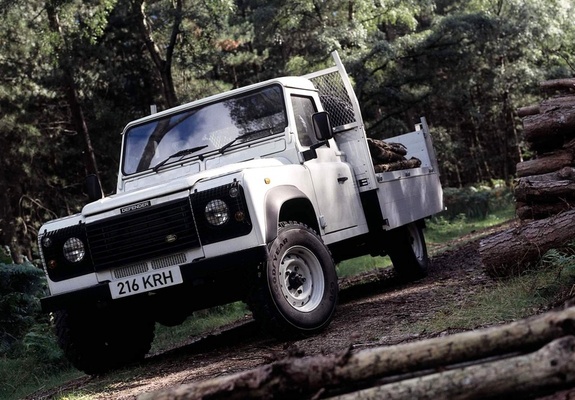 Land Rover Defender 130 Tipper 1990–2007 wallpapers