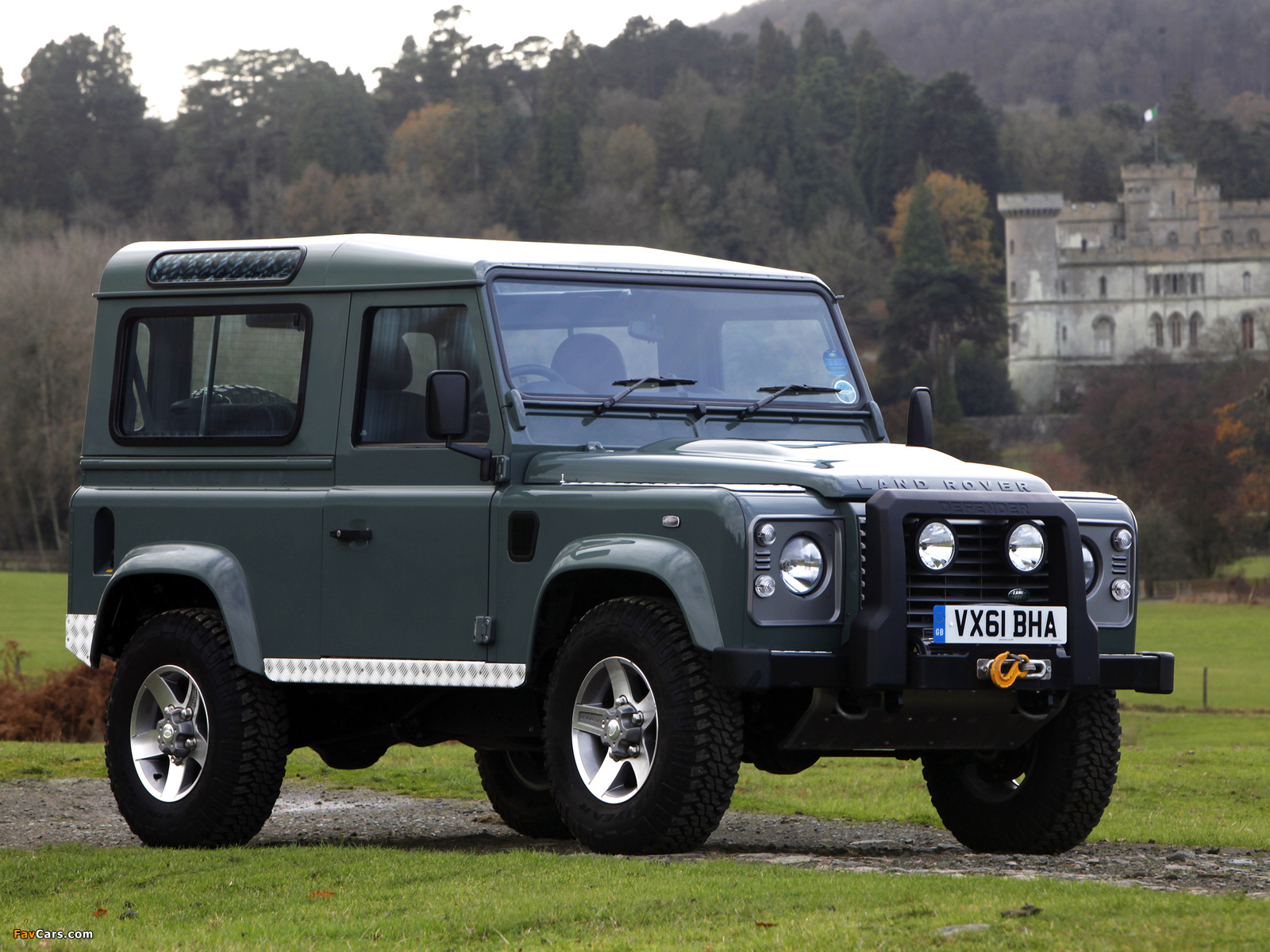 Land Rover Defender 90 Station Wagon 2007 wallpapers (1600 x 1200)