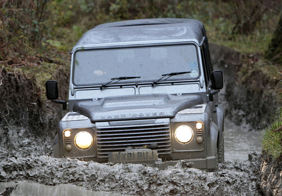 Land Rover Defender 110 Double Cab Pickup UK-spec 2007 wallpapers