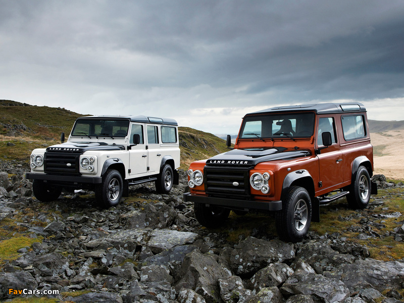 Land Rover Defender Fire & Ice 2009 wallpapers (800 x 600)