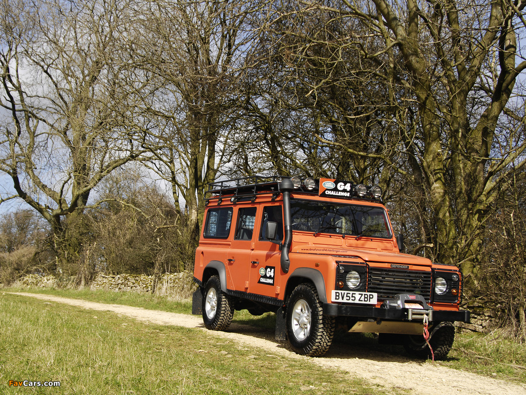 Land Rover Defender 110 G4 Challenge 2006 wallpapers (1024 x 768)