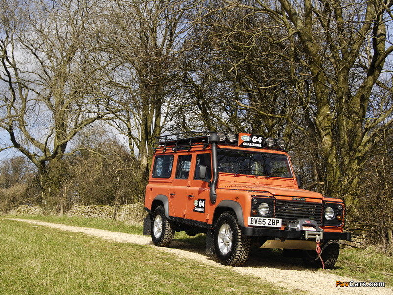 Land Rover Defender 110 G4 Challenge 2006 wallpapers (800 x 600)