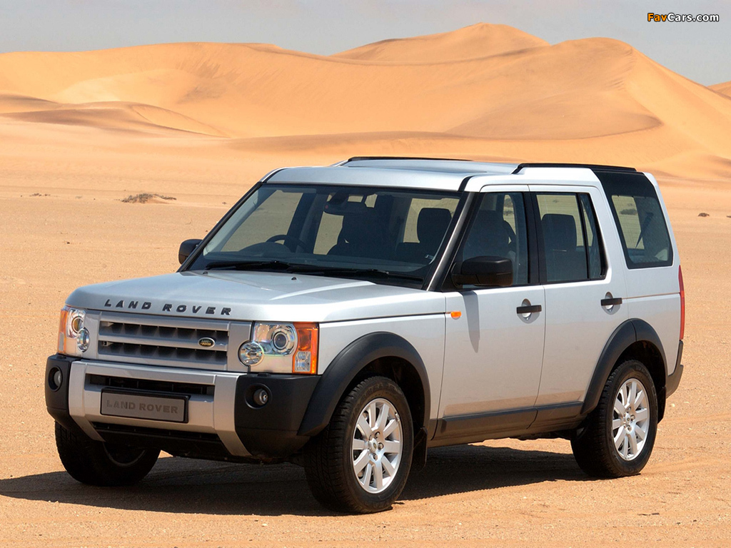 Images of Land Rover Discovery 3 ZA-spec 2005–08 (1024 x 768)