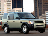 Images of Land Rover Discovery 3 ZA-spec 2005–08