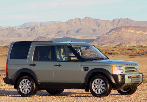 Images of Land Rover Discovery 3 ZA-spec 2005–08