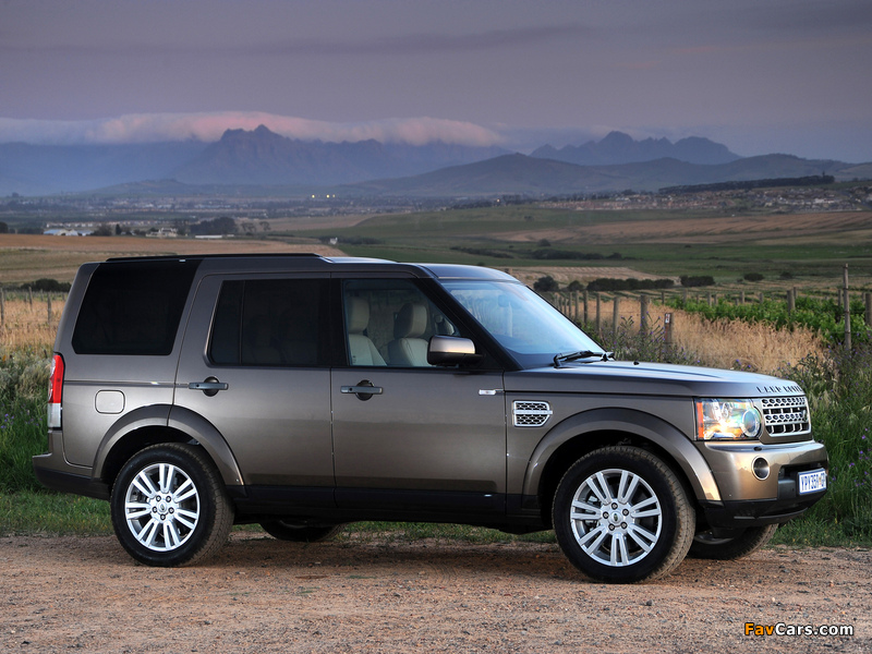 Images of Land Rover Discovery 4 3.0 TDV6 ZA-spec 2009–13 (800 x 600)