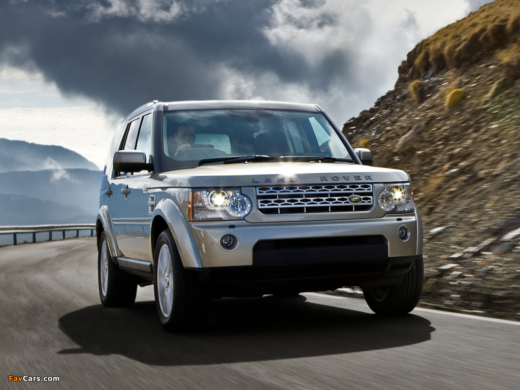 Images of Land Rover Discovery 4 3.0 TDV6 UK-spec 2009 (1024 x 768)