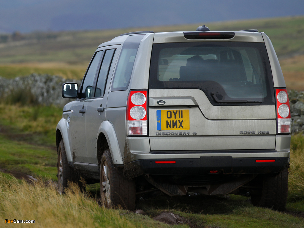 Images of Land Rover Discovery 4 SDV6 HSE UK-spec 2009 (1024 x 768)