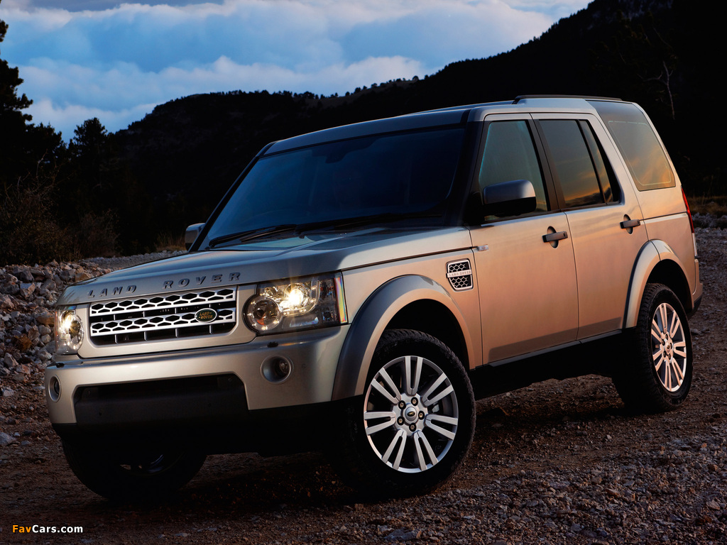 Images of Land Rover Discovery 4 3.0 TDV6 UK-spec 2009 (1024 x 768)