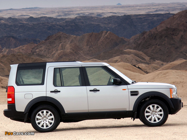 Land Rover Discovery 3 ZA-spec 2005–08 pictures (640 x 480)