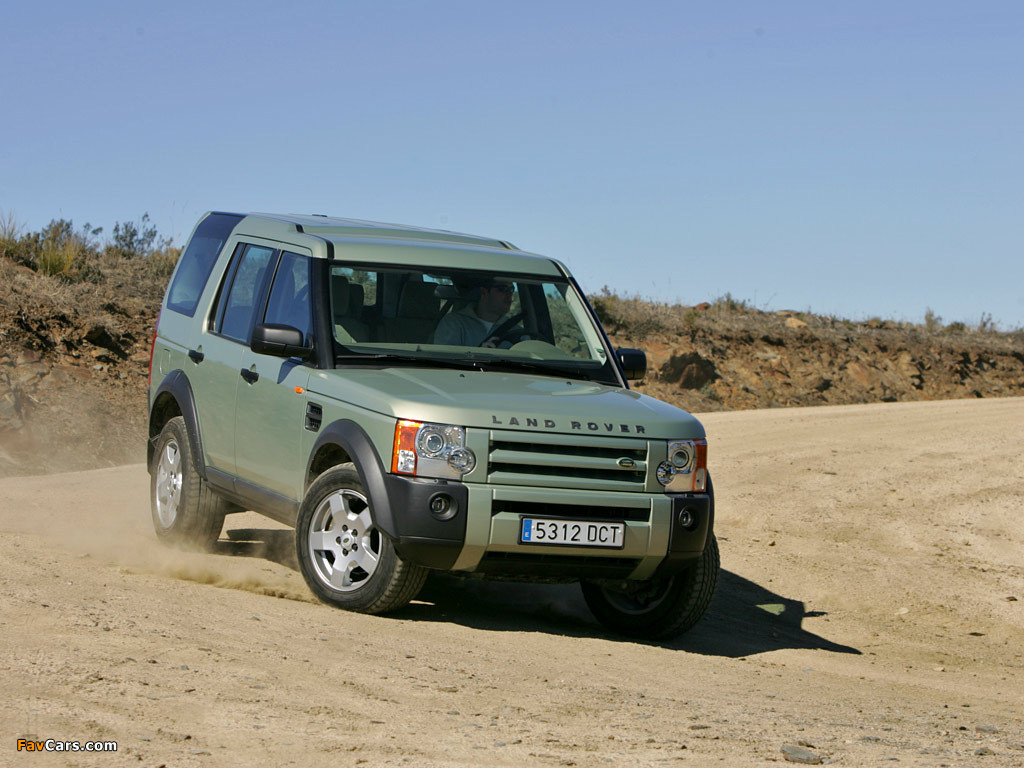 Land Rover Discovery 3 2005–08 pictures (1024 x 768)