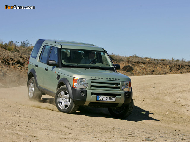 Land Rover Discovery 3 2005–08 pictures (640 x 480)