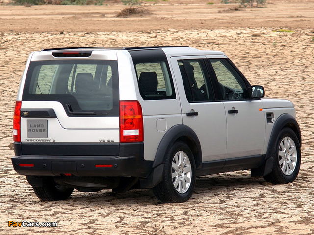 Land Rover Discovery 3 ZA-spec 2005–08 wallpapers (640 x 480)