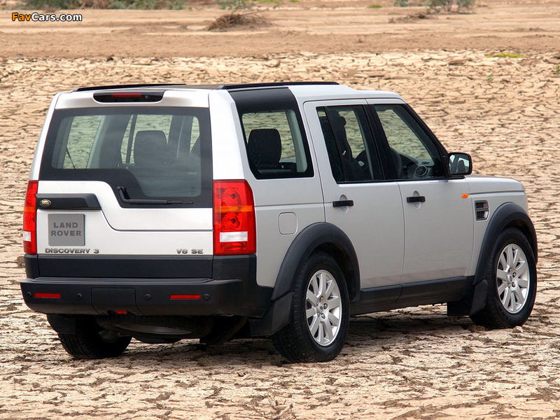 Land Rover Discovery 3 ZA-spec 2005–08 wallpapers (800 x 600)