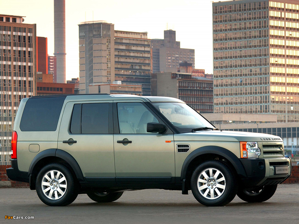 Land Rover Discovery 3 ZA-spec 2005–08 wallpapers (1024 x 768)