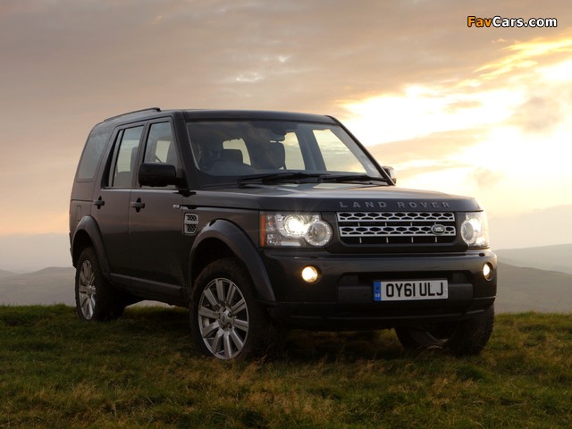 Land Rover Discovery 4 SDV6 HSE UK-spec 2009 images (640 x 480)