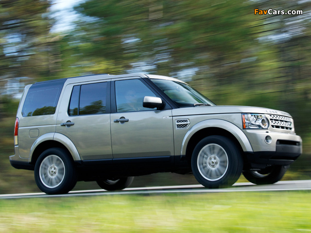 Land Rover Discovery 4 3.0 TDV6 UK-spec 2009 images (640 x 480)