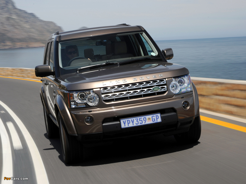 Land Rover Discovery 4 3.0 TDV6 ZA-spec 2009–13 images (1024 x 768)