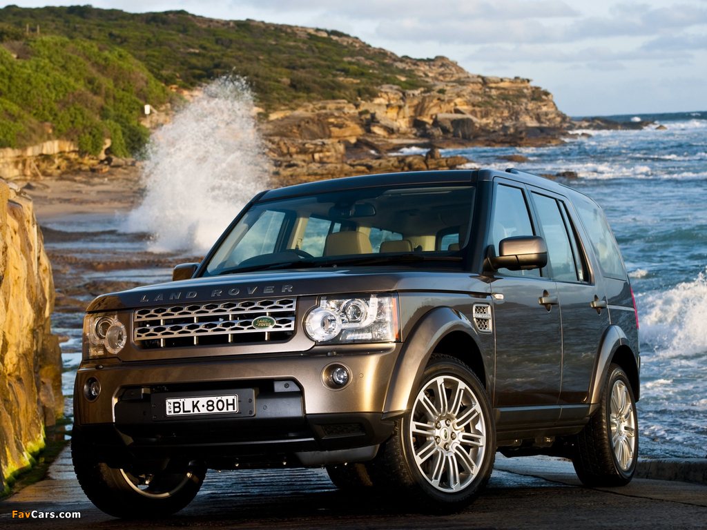 Land Rover Discovery 4 3.0 TDV6 AU-spec 2009–13 images (1024 x 768)