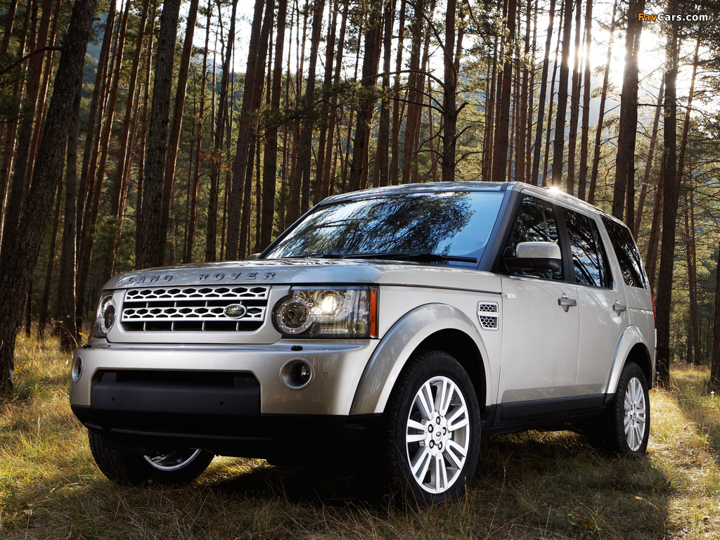 Land Rover Discovery 4 3.0 TDV6 UK-spec 2009 images (1024 x 768)